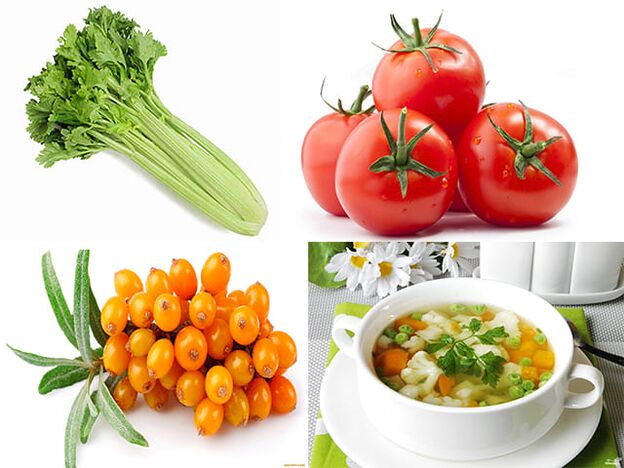 sopa de verduras para potenciar